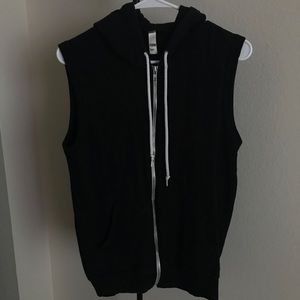 Sleeveless America Apparel Hoodie